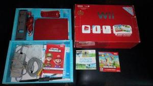 Nintendo Wii Con Juego De Super Mario Leer Descripción