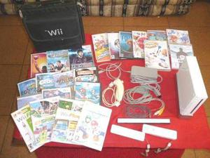 Nintendo Wii + Wii Balance Board + 2 Controles + Bolso Lona