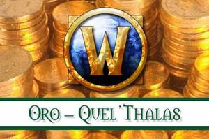 Oro World Of Warcraft (wow) Quel'thalas 100k