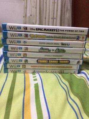 Pack Juegos De Wii U (8 Juegos) **leer Descripción**
