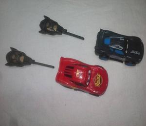 Set De 2 Carritos Cars Con Lanzador - Niño, Juguete