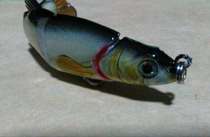 Señuelo De Pesca Multiarticulado 5 Partes Xin 10 Cm.