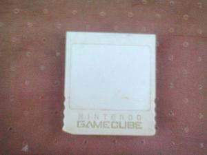 Tarjeta De Memoria Gamecube