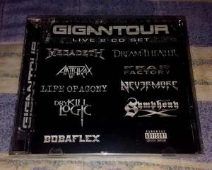 Vendo Cd Gigantour Live, Megadeth..y Otros