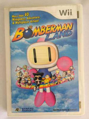 Videojuego Bomberman Land Para Consolas Wii Y Wiiu