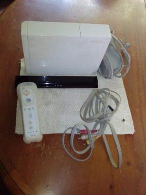 Wii 100 % Operativo Con Poco Uso (chipiado) Con 3 Juegos