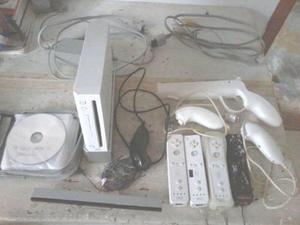 Wii Original Con 2 Controles Y Juegos(falta Chipearlo)