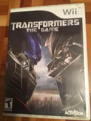 Wii Transformers The Game