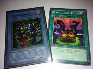 Yugioh Relinquished Sdp-001 Y Black Illuion Ritual 1st Edit