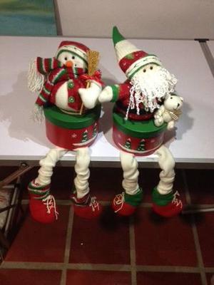 2 Muñecos De Navidad