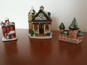 Adorno De Navidad. Juego De Casas