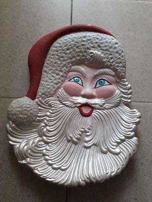 Adornos De Navidad En Ceramica Santa - Muñeco De Nieve