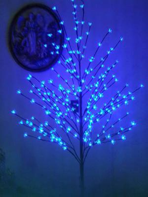 Arbolito Navidad 288 Luces Color Azul 2,1 Mts Importado