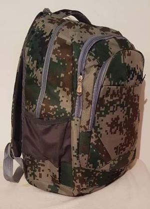 Bolso Morral Camuflaje Excelente Calidad