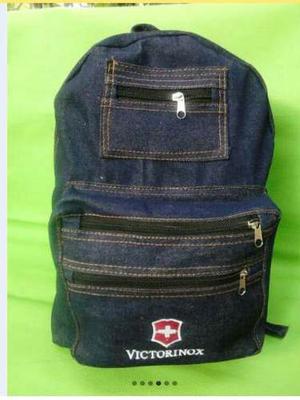 Bolso Morral En Blue Jeans