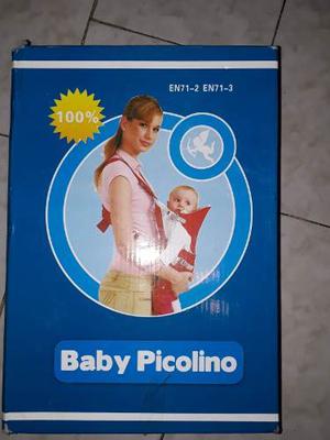 Canguro Porta Bebe. Baby Picolino. Azul. Poco Uso