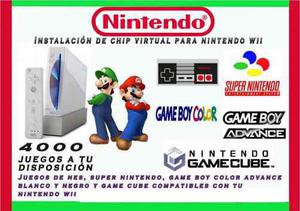 Chip Virtual Nintendo Wii, Juegos, Musica, Peliculas, Video.
