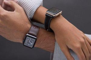 Correa De Cuero Iwatch Remplazo Reloj Apple Watch