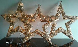 Estrellas Decorativas Para Navidad 55 T