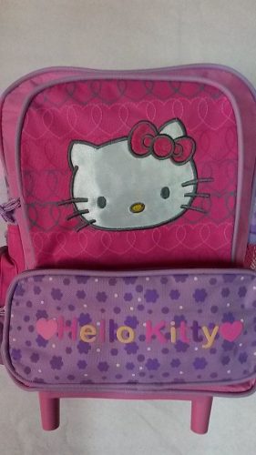 Morral De Ruedas Hello Kitty