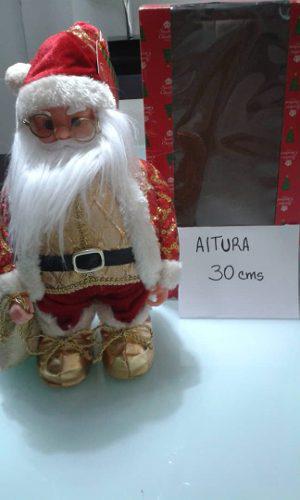 Muñeco Santa Claus Santini A Cuerda Tiene Musica Y Se Mueve