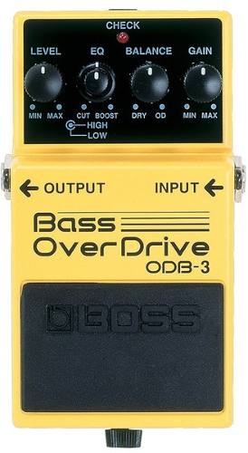 Pedal Boss Overdrive Para Bajo Odb3