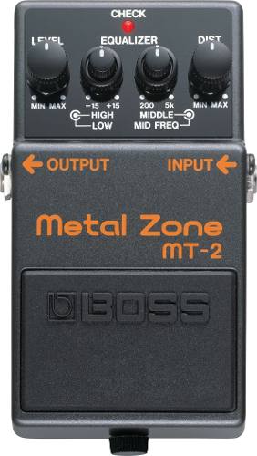 Pedal Compacto Mt-2 [metal Zone ®] De Boss