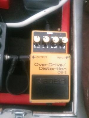 Pedal Distortion Overdriver Boss