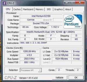 Procesadores Intel Dual Core E2160 Y E2180