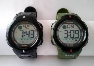 Reloj Deportivo Max Original Resistente Al Agua