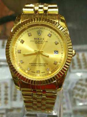 Reloj Rolex De Acero Inoxidable Para Caballero