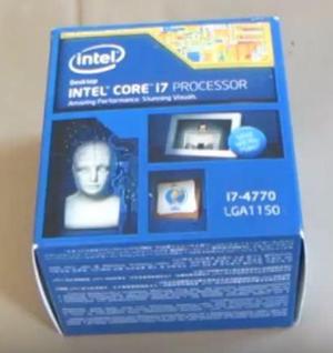 Socket 1150 Intel Core I7-4770 4ta Generacion Nuevo Sellado