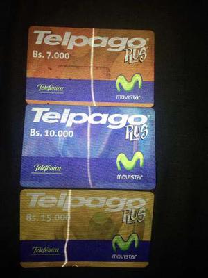 Tarjetas Telpago Movistar De Coleccion