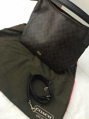 Vendo Cartera Coach Original De Cuero Como Nueva Sin Detalle