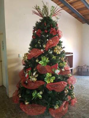 Árbol De Navidad Santini De 2 Mts Con Todos Los Adornos