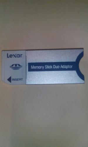 Adaptador De Memoria Lexar Para Camaras Y Psp