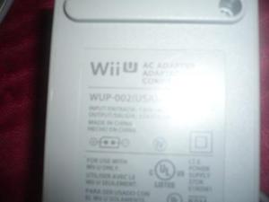 Adaptador Transformador Corriente Nintendo Wii U