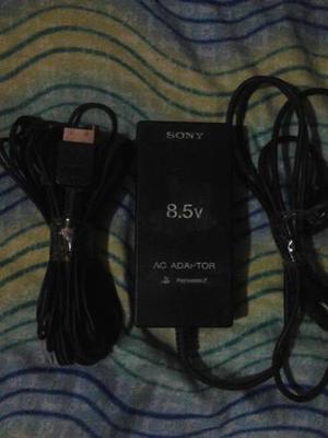 Cargador Y Cable Av Rca De Ps2 Ps3