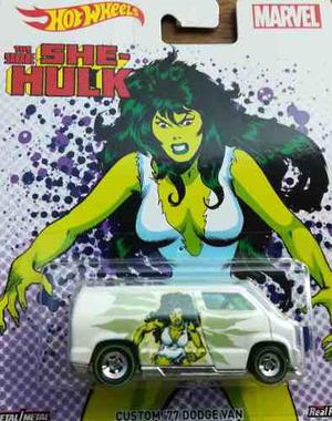 Carrito Hot Wheels She Hulk Original Nuevo