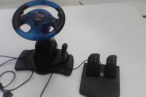 Control Volante Y Pedal Para Playstation 1y2 -acepto Cambio