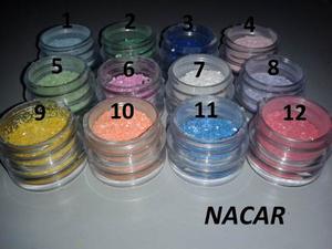 Decoraciones En Nacar Para Sistema De Uñas