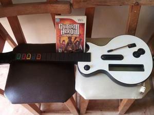 Guitarra Wii Guitar Hero Detalles De Uso