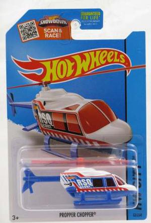 Helicóptero Hotwheels Original En Blister (made In Malasia)