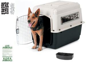 Kennel Petmate 300 Iata Deluxe,74x48x60, Perros 13 A 23 Kg