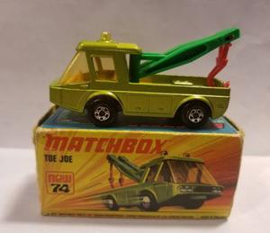 Matchbox Lesney Superfast No74-b Toe Joe Wreck Truck 