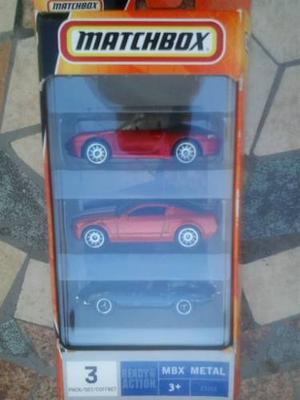 Matchbox Tripack Modelos Espectacules!!! En