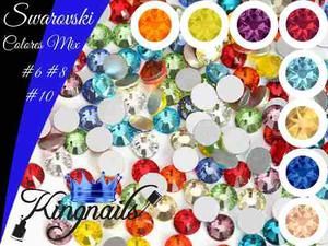 Paquete  Piedras Swarovski Colores Mix #6 (2mm)