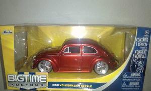 Volkswagen Beetle  Escala 1/24 Colección Jada En Caja