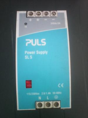 Fuente De Poder Puls  Vac /24 Vcd 5 Amps