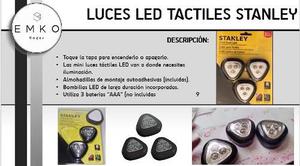 Luces Led Tactiles Stanley